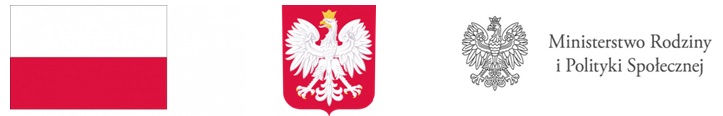 Logo MRiPS Flaga Polski i Godło RP